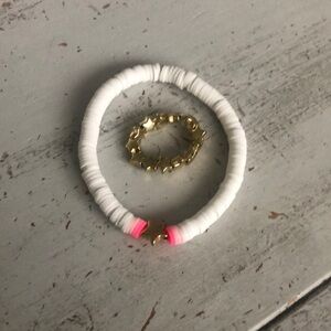 Handmade bracelet and ring set